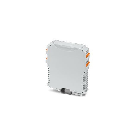 Phoenix contact ME MAX 22,5-SKT-2-2-7035+4PSPT4 DIN rail enclosure, for DIN rail mounting, colour: l..