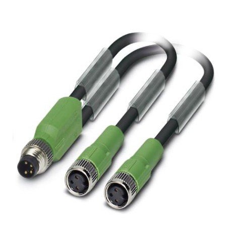 Phoenix contact SAC-3P-M8Y/2X1,5-PUR/M 8FS Sensor/actuator cable