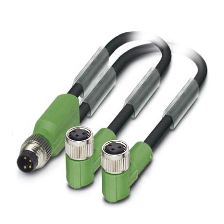 Phoenix contact SAC-3P-M8Y/2X0,6-PUR/M 8FR Sensor/actuator cable