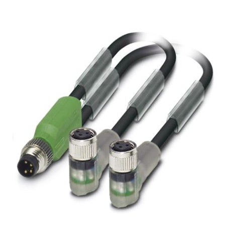 PHOENIX CONTACT SAC-3P-M8Y/2X0,3-PUR/M 8FR-2L SAC-3P-M8Y/2X0,3-PUR/M 8FR-2L 1458745 PHOENIX CONTACT Sensor/actuator cable