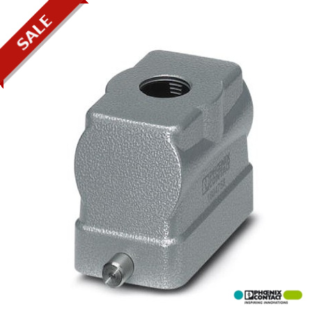 Phoenix contact HC-B 10-TFL-N-O1STM25G HEAVYCON B10 sleeve housing, for single locking latch, height..
