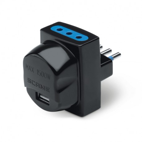 SCAME 146.510 146.510 SCAME USB ADAPTOR 250V AC max 1.500W