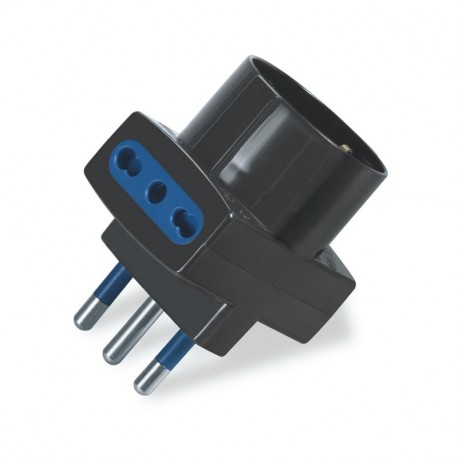 SCAME 146.559 146.559 SCAME 3-WAY MULTI-STANDARD ADAPTOR P30 16A