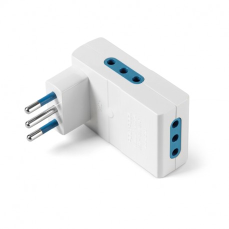 SCAME 146.562/N 146.562/N SCAME 10A ADAPTOR – 3X10A 2P+E