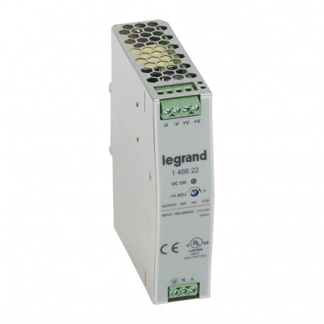 LEGRAND 146622 146622 LEGRAND ALIM.ESTB.100-240VCA24VCC 3.2 TO
