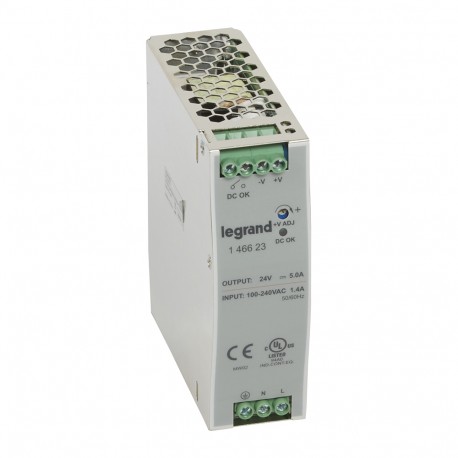 LEGRAND 146623 146623 LEGRAND ALIM.ESTB.100-240VCA24VCC 5A