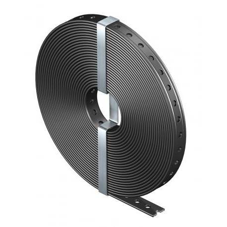 Obo-bettermann 5055 L PE II 19 OBO BETTERMANN Installation strip plastic covered, 19x3mm, Strip-galvanised, DIN EN ..