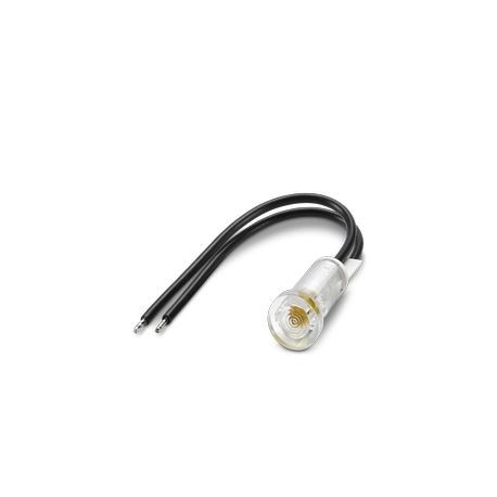 PHOENIX CONTACT HS LCA-YE 12,5X5-L HS LCA-YE 12,5X5-L 1474411 PHOENIX CONTACT Signal light with braided wires, active, flexible, Cylindrical he..