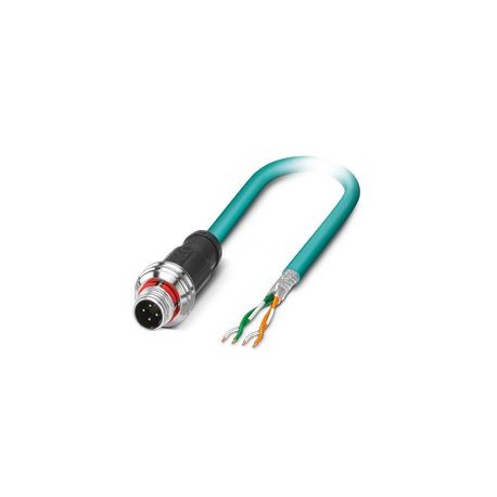 PHOENIX CONTACT NBC-P12MSD/ 2,0-93E NBC-P12MSD/ 2,0-93E 1476012 PHOENIX CONTACT Network cable, CAT5 Ethernet (100 MBit/s), 4-pole, halogen-free ..