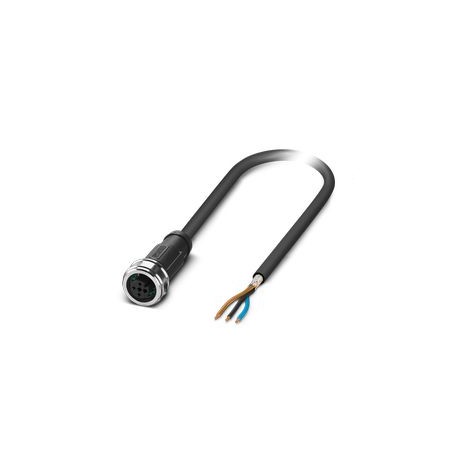 PHOENIX CONTACT SAC-3P-3,0-PUR/P12FS SH SAC-3P- 3,0-PUR/P12FS SH 1476792 PHOENIX CONTACT Sensor/actuator cable, 3-pole, halogen-free PUR, greyish bl..
