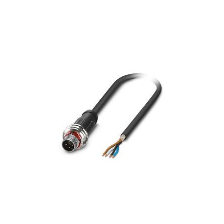 PHOENIX CONTACT SAC-4P-P12MS/ 3,0-PUR SH SAC-4P-P12MS/ 3,0-PUR SH 1476854 PHOENIX CONTACT Sensor/actuator cable, 4-pole, halogen-free PUR, greyish bl..
