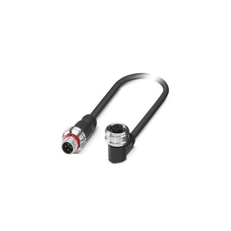 Phoenix contact SAC-4P-P12MS/ 0,6-PUR/P12FR SH Sensor/actuator cable, 4-pole, halogen-free PUR, grey..