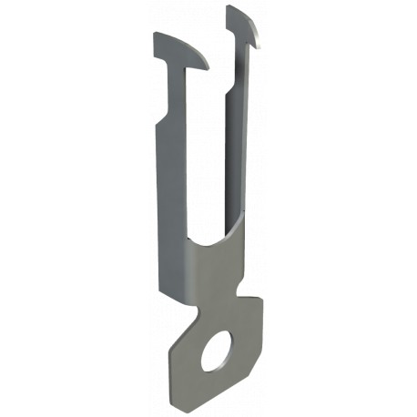 OBO BETTERMANN TKT TKT 1486861 OBO BETTERMANN Profile ceiling uncoupler with fastening hole 7 mm, 60mm, Galvanised, Deltatone 5..