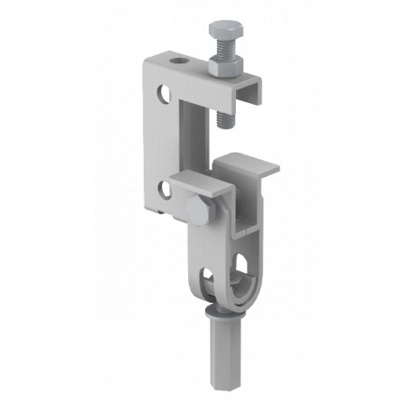 OBO BETTERMANN TK FL G TK FL G 1488111 OBO BETTERMANN Hinged support bracket Model "E", 0-24mm, Galvanised, Deltatone 500, Steel, St