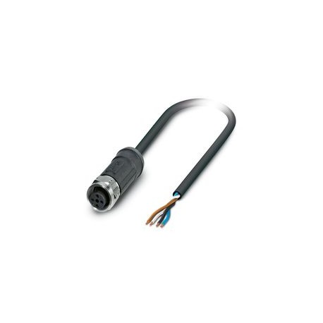 PHOENIX CONTACT SAC-4P-65,0-28X/M12FS OD SAC-4P-65,0-28X/M12FS OD 1493813 PHOENIX CONTACT Sensor/Actuator Cable, 4-Pole, Halogen-Free PE-X, Grey-Blac..