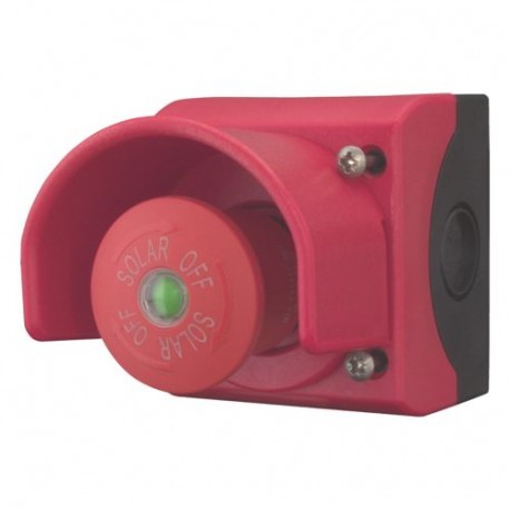 EATON - MOELLER M22-SOL-PVT45P-MPIQ M22-SOL-PVT45P-MPIQ 150673 Y7-150673 EATON ELECTRIC Fireman's switch, PV, with SOLAR laser inscribed