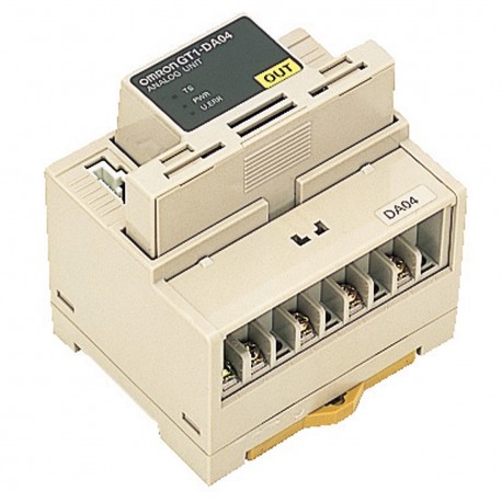 Omron GT1-DA04 GT1DA04 OMRON Module 4 analog Outputs Screw