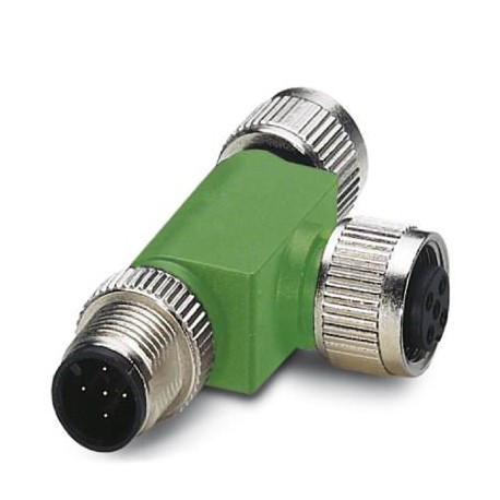 Phoenix contact SAC-3P-M12T/2XM12 B PE T distributor