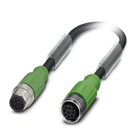 Phoenix contact SAC-8P-M12MS/ 0,6-PUR/M12FS SH Sensor/actuator cable