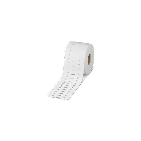 Phoenix contact WMTB HF-HP (40X12)R Cable marker, Roll, white, unlabeled, labelable with: THERMOMARK..