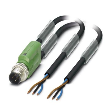 PHOENIX CONTACT SAC-3P-Y/2X 5,0-PUR SCO SAC-3P-Y/2X 5,0-PUR SCO 1524226 PHOENIX CONTACT Sensor/actuator cable
