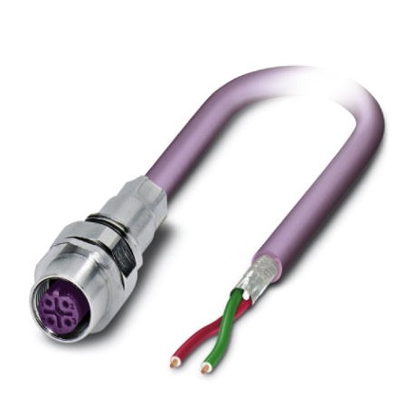 PHOENIX CONTACT SACCEC-M12FSB-2CON-M16/0,5-910 SACCEC-M12FSB-2CON-M16/0,5-910 1525597 PHOENIX CONTACT Bus system flat-type plug