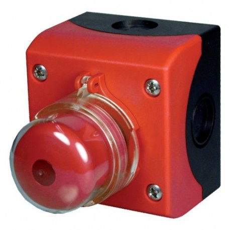 Eaton-moeller M22-SOL-PVLPL11-230Q Y7-152627 EATON ELECTRIC Fireman's switch, PV, 1N/O+1N/C, FW switch, red, IP65 x