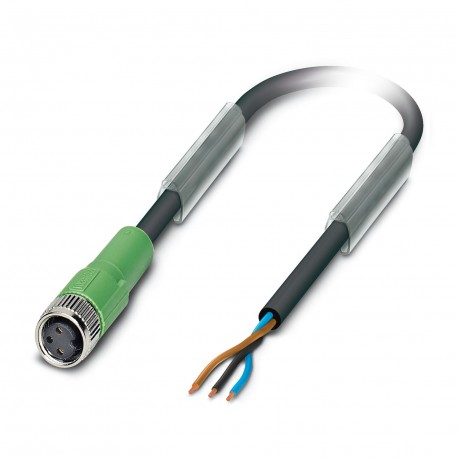 PHOENIX CONTACT SAC-3P- 5,0-PUR/M 8FS BK SAC-3P- 5,0-PUR/M 8FS BK 1527812 PHOENIX CONTACT Sensor/actuator cable