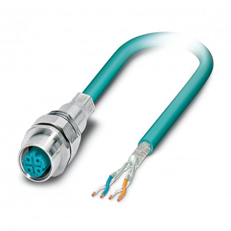 Phoenix contact SACCEC-M12FSD-4CON-M16/1,0-931 Bus system flat-type plug