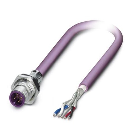 PHOENIX CONTACT SACCBP-M12MS-5CON-M16/1,0-920 SACCBP-M12MS-5CON-M16/1,0-920 1534436 PHOENIX CONTACT Bus system flat-type plug
