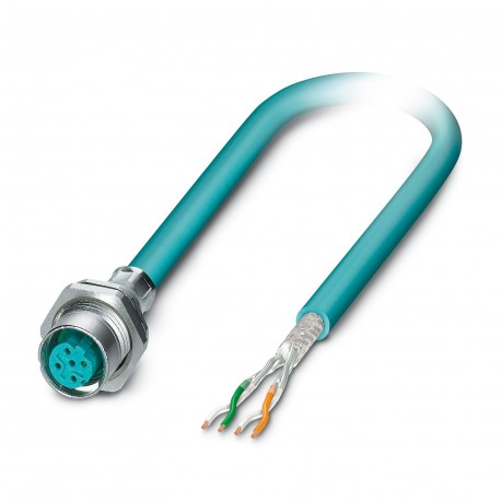 Phoenix contact SACCBP-M12FSD-4CON-M16/0,5-931 Bus system flat-type plug