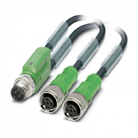PHOENIX CONTACT SAC-5P-Y/2X0,3-PUR/FS B PE SCO SAC-5P-Y/2X0,3-PUR/FS B PE SCO 1544073 PHOENIX CONTACT Sensor/actuator cable