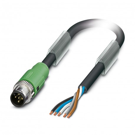 PHOENIX CONTACT SAC-5P-MS/ 0,25-186 SCO SAC-5P-MS/ 0,25-186 SCO 1544426 PHOENIX CONTACT Cable for sensors/actuators, 4-pole, PUR, black-gray RAL 702..
