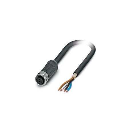 Phoenix contact SAC-4P-20,0-28X/M12FS SH OD Sensor/Actuator Cable, 4-Pole, Shielded, Free Cable End,..