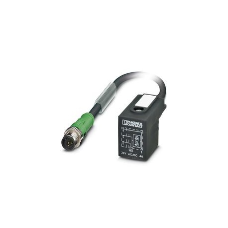 PHOENIX CONTACT SAC-3P-M12MS/ 1,2-240/BI SAC-3P-M12MS/ 1,2-240/BI 1548096 PHOENIX CONTACT Sensor/actuator cable, 3-pole, halogen-free PUR, yellow, M1..