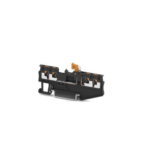 Phoenix contact PT 1,5/S-QUATTRO-MT BK Blade interruptible terminal block, nominal voltage: 400 V, n..