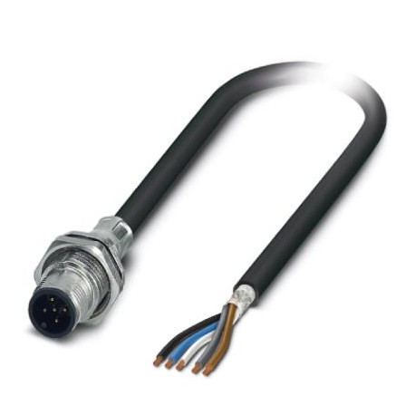 PHOENIX CONTACT SACCBP-M12MS-5CON-M16/0,5-PUR SACCBP-M12MS-5CON-M16/0,5-PUR 1550164 PHOENIX CONTACT Flush-type connector