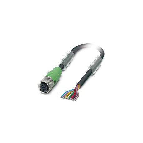 PHOENIX CONTACT SAC-2P-5,0-115/12P-FS SCO SAC-2P- 5,0-115/12P-FS SCO 1553273 PHOENIX CONTACT Sensor/actuator cable, 2-pole, halogen-free PUR, greyish ..
