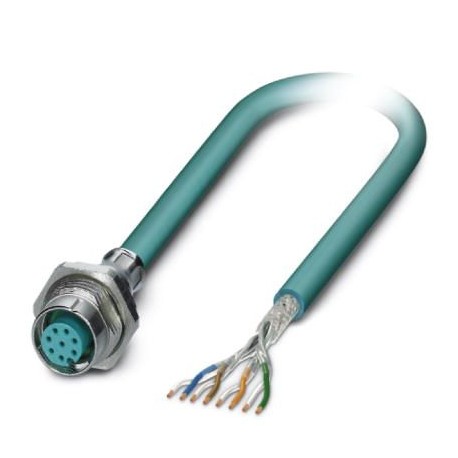 Phoenix contact SACCBP-M12FS-8CON-M16/0,5-940 Bus system flat-type plug