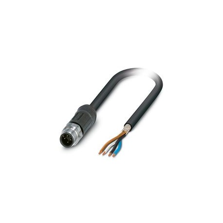 Phoenix contact SAC-4P-M12MS/28,0-28X SH OD Sensor/actuator cable, 4-pole, M12 straight connector, t..