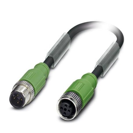 PHOENIX CONTACT SAC-4P-M12MS/0,6-PUR/M12FSSHBK SAC-4P-M12MS/0,6-PUR/M12FSSHBK 1553899 PHOENIX CONTACT Sensor/actuator cable