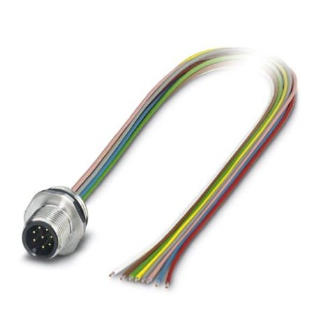 PHOENIX CONTACT SACC-E-M12MS-8CON-PG 9/0,5 VA SACC-E-M12MS-8CON-PG 9/0,5 VA 1554571 PHOENIX CONTACT Panel feed-through