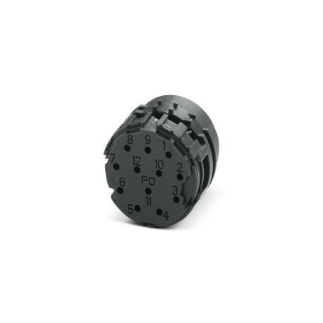 Phoenix contact M23-12P1N8A0000 Contact insert, M23, number of poles: 12, contact connection type: M..