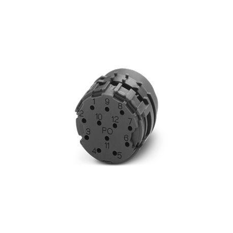 Phoenix contact M23-12P2N8A0000 Contact insert, M23, number of poles: 12, contact connection type: M..