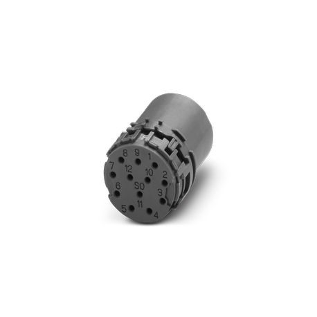 Phoenix contact M23-12S2N8A0000 Contact insert, M23, number of poles: 12, contact connection type: F..