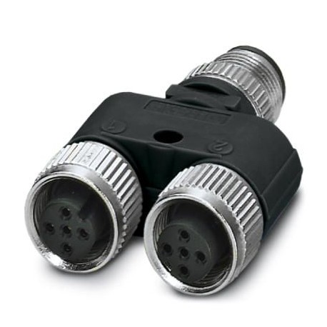 Phoenix contact SAC-5P-M12Y/2XM12FS VP BK Y distributor