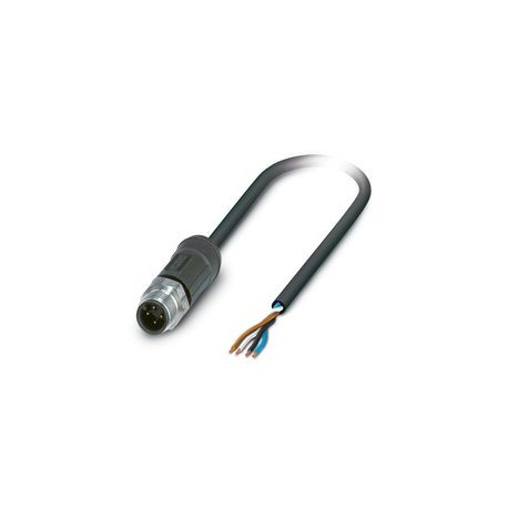 Phoenix contact SAC-4P-M12MS/ 5,0-28X 0,12 OD Sensor/Actuator Cable, 4-Pole, M12 Straight Connector,..