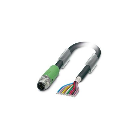 PHOENIX CONTACT SAC-12P-MS/ 9,0-35T SH SCO SAC-12P-MS/ 9,0-35T SH SCO 1565344 PHOENIX CONTACT Sensor/Actuator Cable, 12-Pole, M12 SPEEDCON Straight Con..