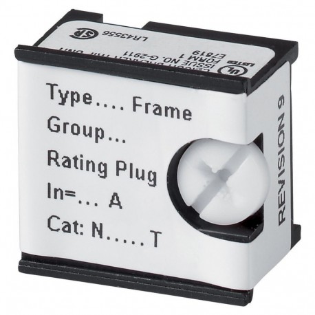 Eaton-moeller IZMX-RP40D-800 IZMX-RP40-800 EATON ELECTRIC Rating plug, 800A, IZMX40