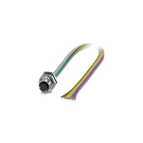 Phoenix contact SACC-DSI-M12FS-8P-M16XL/1,5 Conect. plug. to be apar. wall poster., Universal, 8-pol..